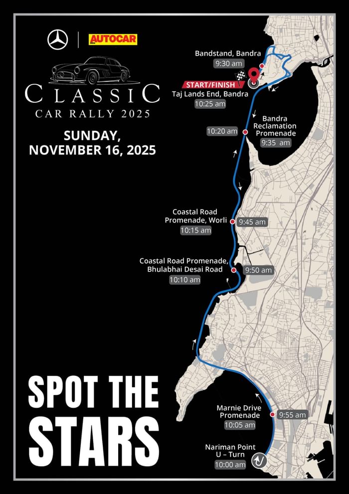 Top cars to watch out for at Mercedes-Benz Classic Car Rally 2025 